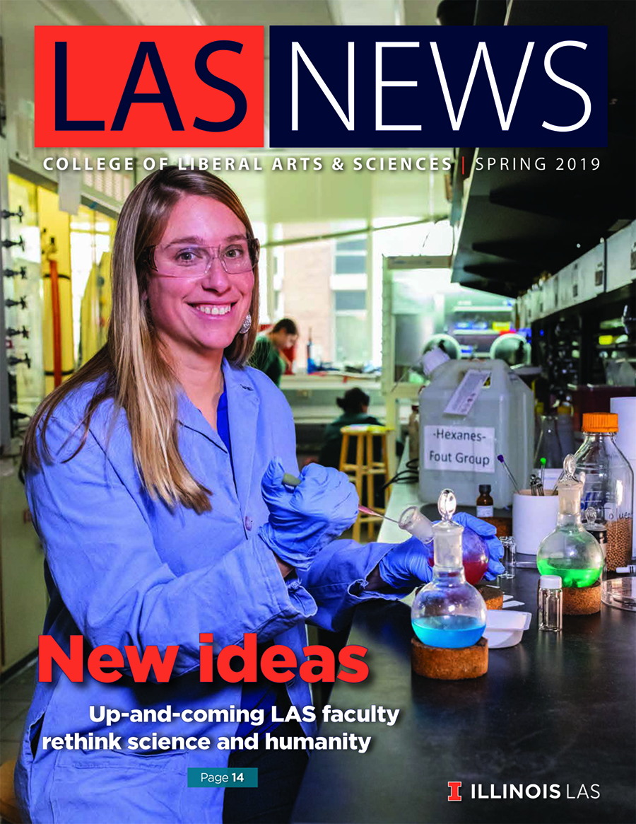 LAS News, Spring 2019 cover