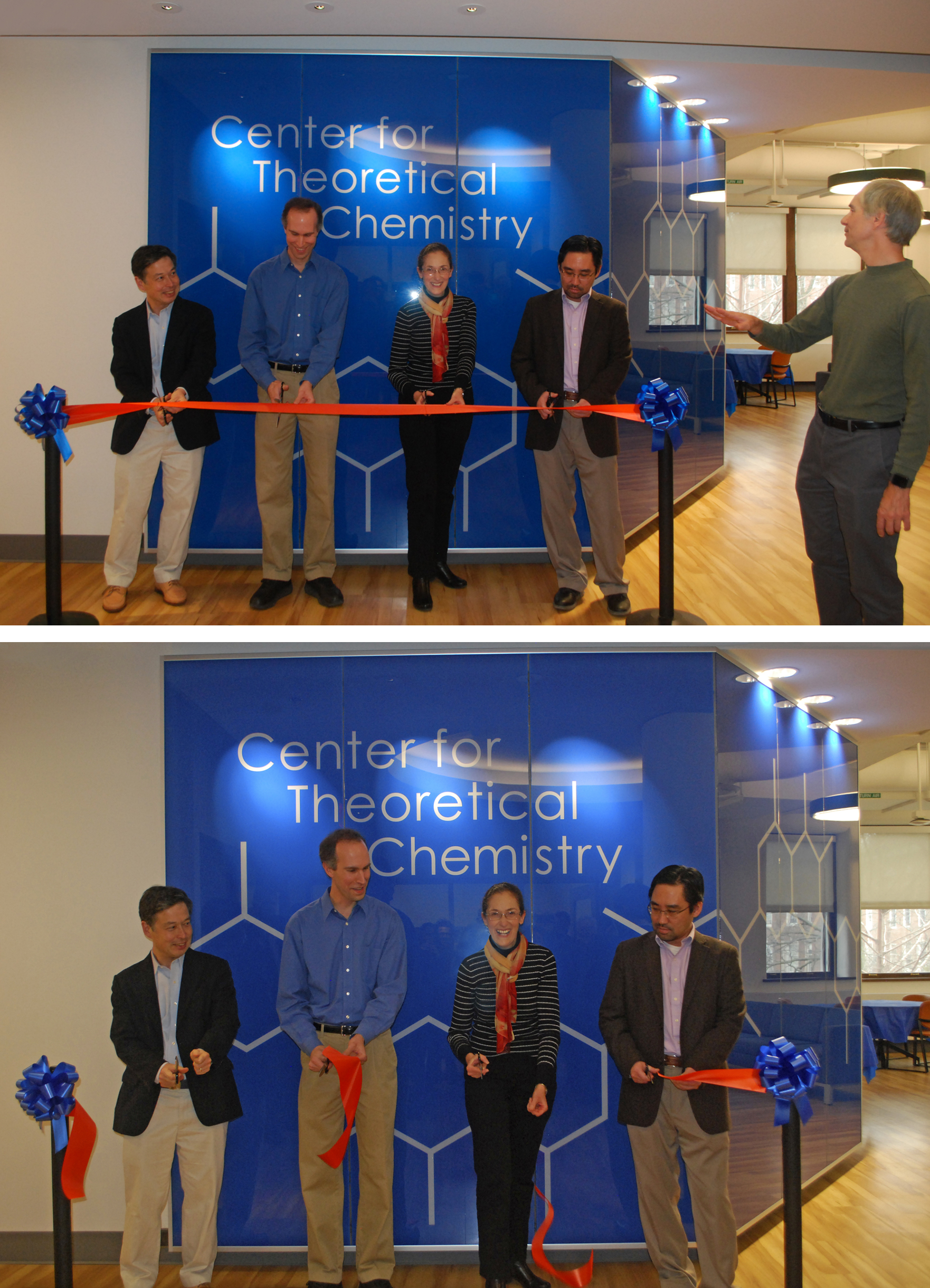 Ribbon Cutting Ceremony Theory Center