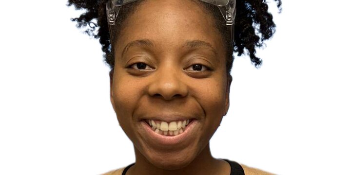 Head shot of Danielle Loving on a white, transparent background