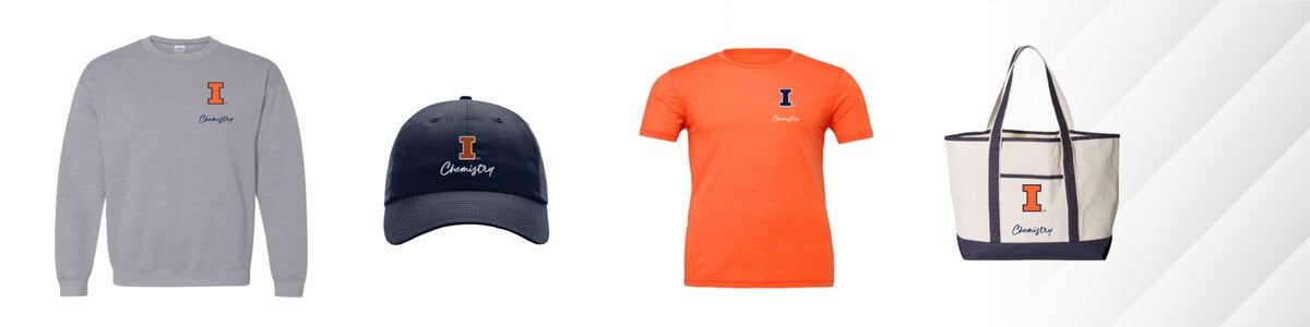 Sweatshirt, ball cap, T-shirt and tote bag items from the webstore