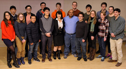 Group photo of Professor M. Christina White and her research group