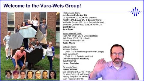 Thumbnail for the Vura-Weis Lab tour video