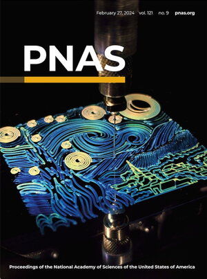 Image of the cover of PNAS magazine