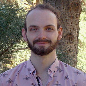 Portrait of Jack D'Amelio in front of a tree