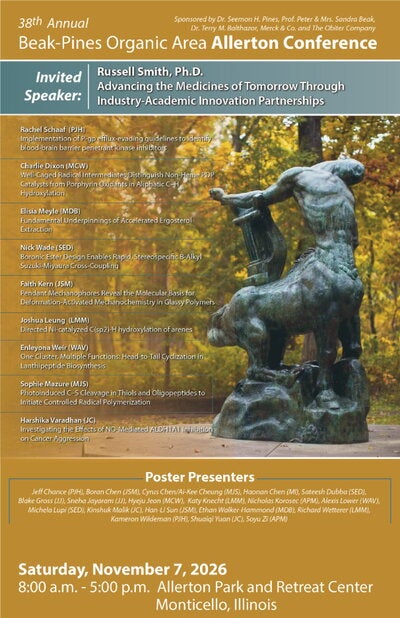 38th Beak Pines event poster