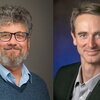 Side by side head shots of Sweedler and Braun