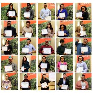 46 graduate students awarded photo collage