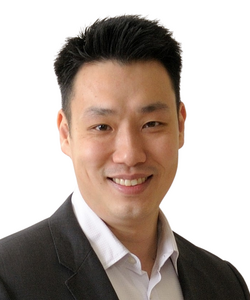 Head shot of professor Jeff Chan on a white background