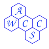 ACS WCC logo, blue and white