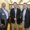 Mike Terrazas (3M Company), Paul Kenis (UI faculty) & Joe Madden (UI)